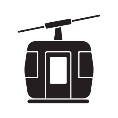 Simple winter glyph icons of cold weather and seasonal activities.