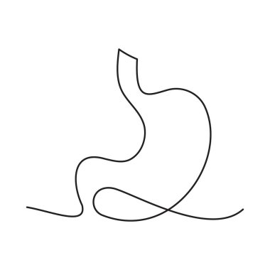 Çeşitli vücut parçalarının basit tek satırlık ya da tek satırlık çizimleri. Sürekli satır simgesi.