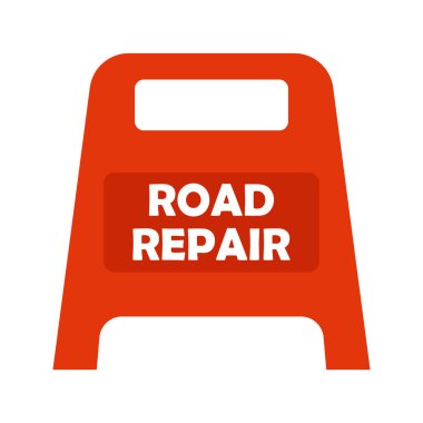 Yol bariyerleri. Düz dizaynlı park için dur levhası olan kapalı bir bariyer. Düz trafik işaretleri.