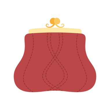 Kadın çantaları ve çantaları çizim seti.