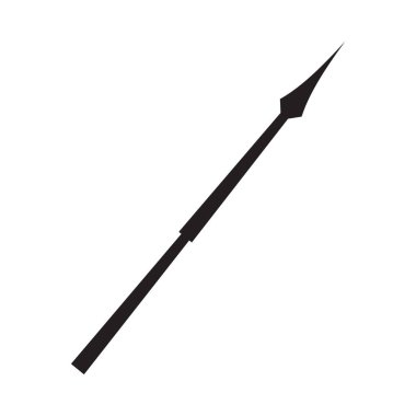 Eski silah siluet simgesi seti.