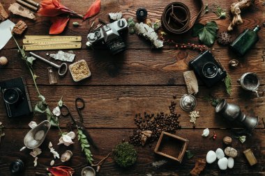 Yaratıcı düzenleme şeyler. Düz yatıyordu