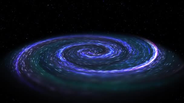 Animação Loop Universo Radial Elementos Desta Imagem Fornecidos Pela Nasa — Vídeo de Stock