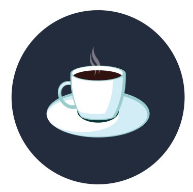 Bir fincan kahve ikonu