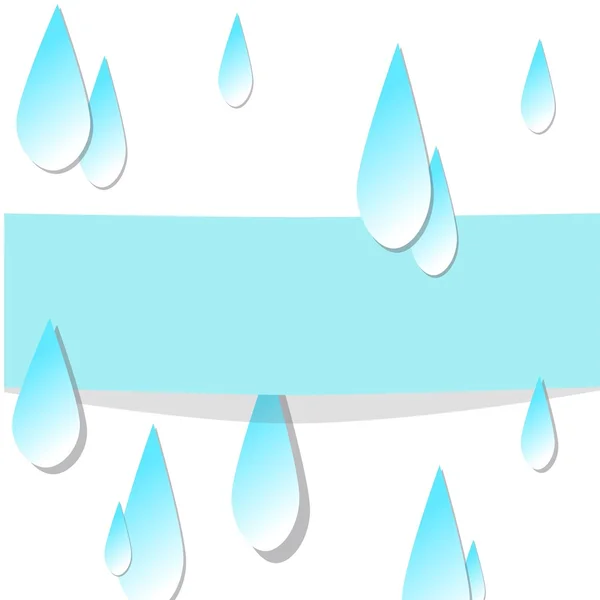 Water drop patroon — Stockvector