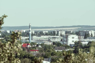 Kremenchuk şehrinin panoraması