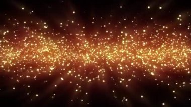 Lüks Altın Parıltı Işık Hareketi Arkaplanı