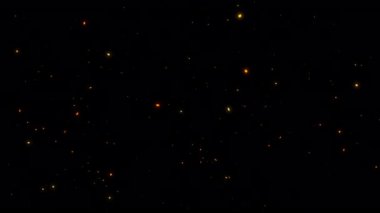 Ember Parlayan Parçacık Arkaplanı