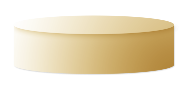 Sahne Dairesel 3D Altın Asgari