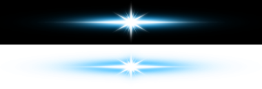 Mavi Işık Fişeği Karanlık Arkaplanda Parlıyor