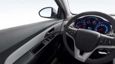 Araba iç panoramik çekim