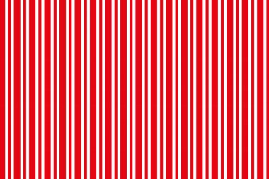 Beyaz arka planda kırmızı çizgili, kalın ve ince çizgili. Kırmızı çizgili arka plan. Vektör illüstrasyonu