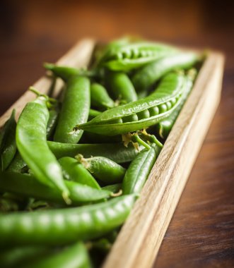 Ahşap kutu bezelye grubunda