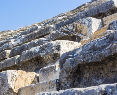 Antik jerash. gera Greko-Romen şehir Ürdün, kalıntıları