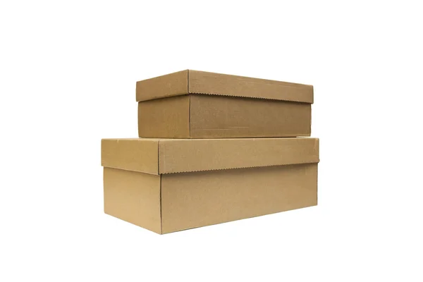 Caja de cartón de papel — Foto de Stock