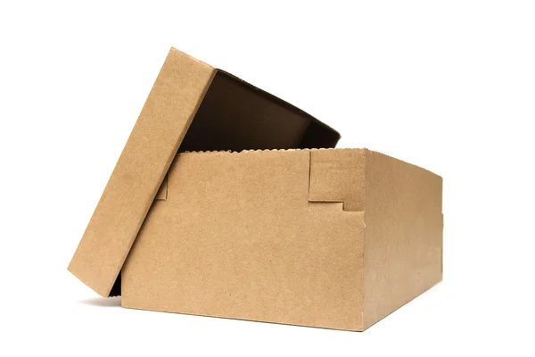 Kağıt karton kutu — Stok fotoğraf