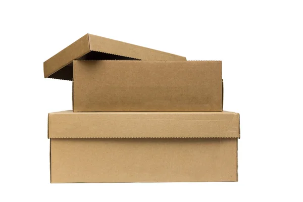 Kağıt karton kutu — Stok fotoğraf