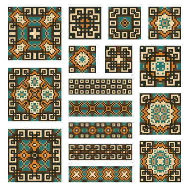 Geometrik sınırlar ve fayans ayarla