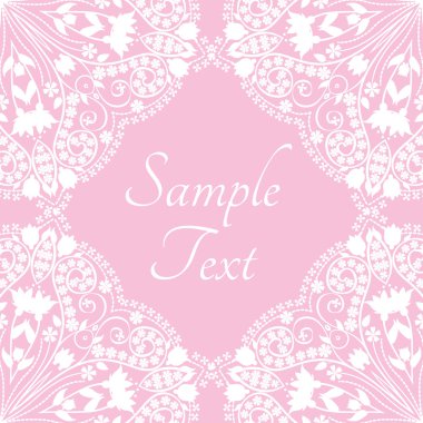 Çiçek arka plan şablonu