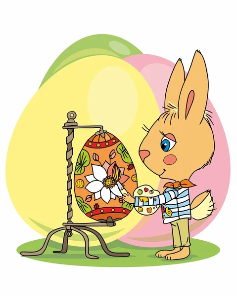 Paskalya tavşanı sanatçı