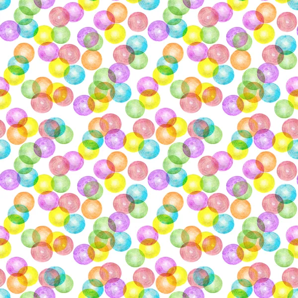 Bolas transparentes multicolores — Foto de Stock