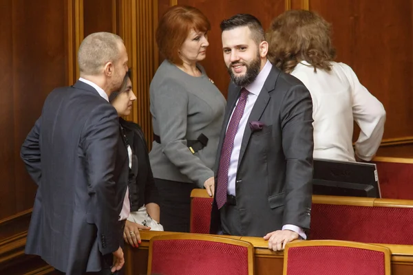 Głosowanie na nową Radę Ministrów Ukrainy — Zdjęcie stockowe