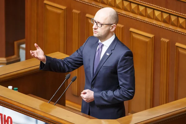 Głosowanie na nową Radę Ministrów Ukrainy — Zdjęcie stockowe