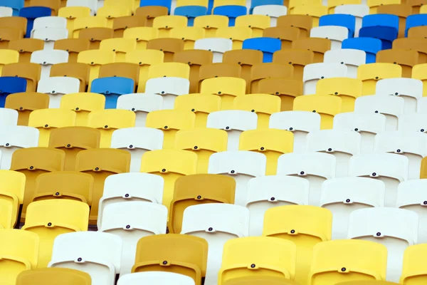 Sitzplätze im Stadion — Stockfoto