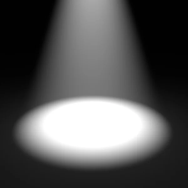 Siyah arkaplanda spot ışığı