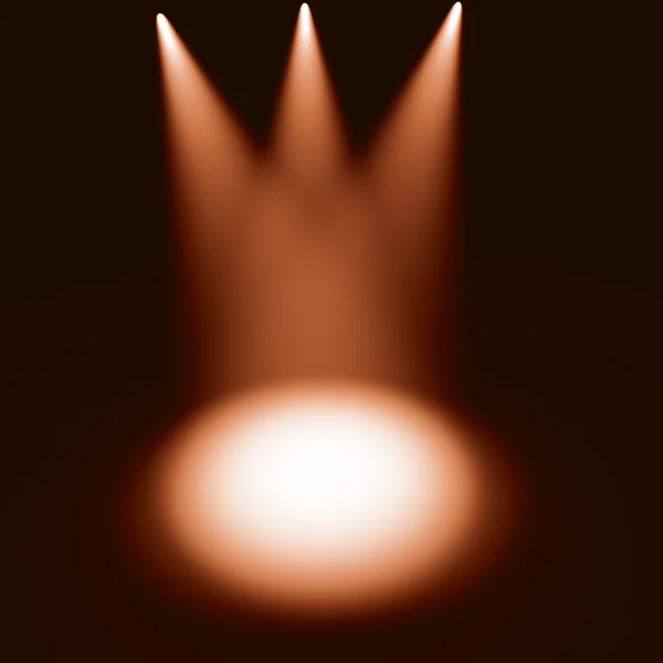 Siyah arkaplanda spot ışığı