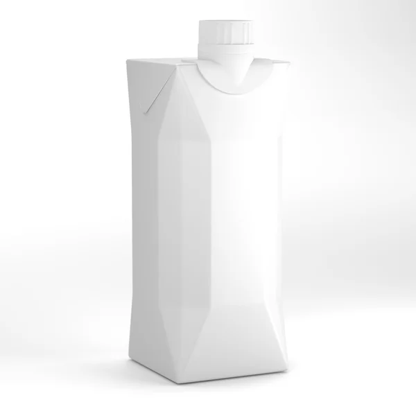 包装的果汁/牛奶盒 — 图库照片