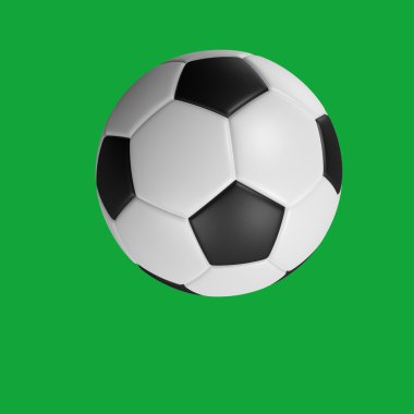 yeşil arka plan ayak topu