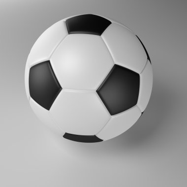 Beyaz arka plan üzerinde ayak topu