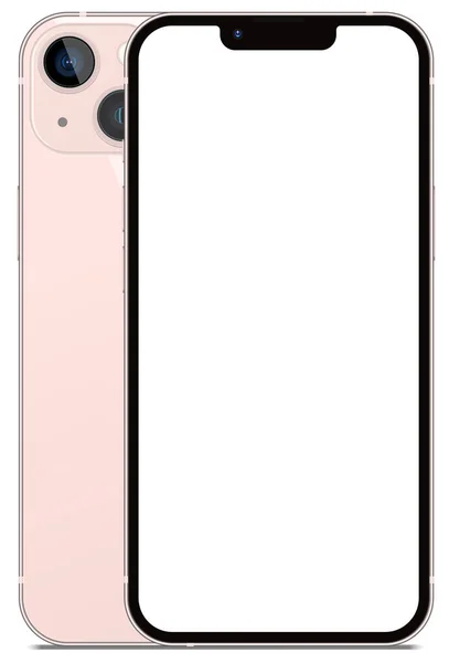 Anapa Federação Russa Setembro 2021 New Pink Finish Color Iphone — Fotografia de Stock