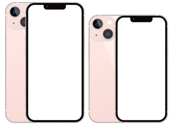 Anapa Federação Russa Setembro 2021 New Pink Finish Color Iphone — Fotografia de Stock
