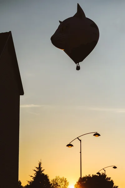 Luchtballon met mooie hemel — Stockfoto