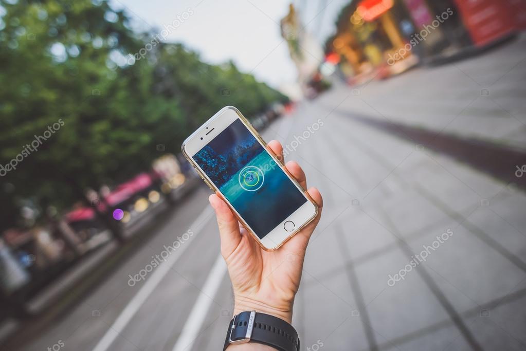 Pokemon Go Game On City Background Stock Editorial Photo C Afotoeu Pokemon Go Game On City Background Stock Editorial Photo C Afotoeu