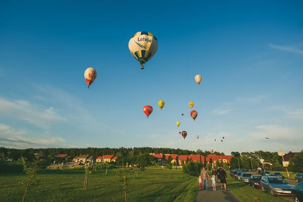 Balony na ogrzane powietrze — Zdjęcie stockowe