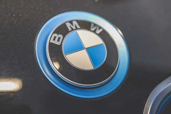 Auto elettrica BMW I3 segno — Foto Stock