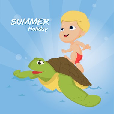 Sahilde en iyi yaz çocuk açık hava etkinlikleri.