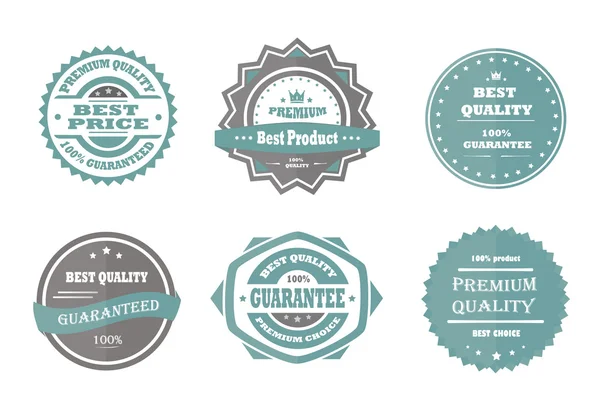 Garanti, üstün kaliteli ve en iyi seçim vektör vintage