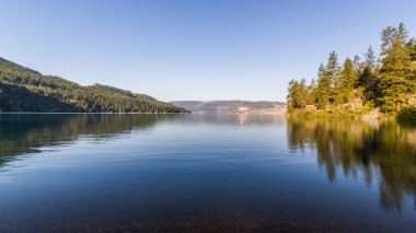 Kalamalka Lake in British Columbia clipart