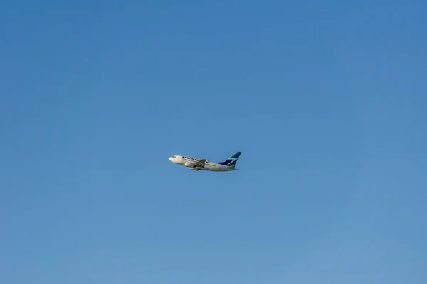 Richmond Καναδα Μαΐου 2020 Αεροπλάνο Fedex Μετά Την Απογείωση Από — Φωτογραφία Αρχείου