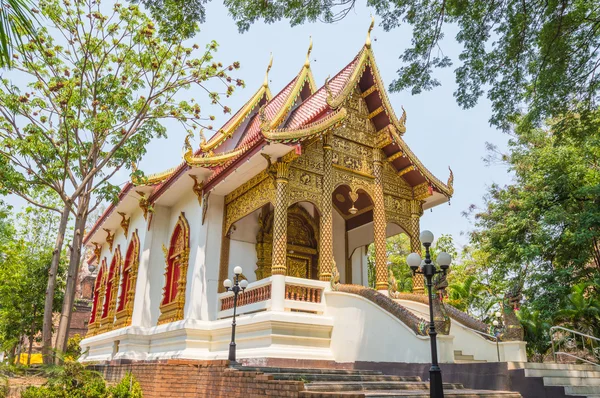 Edifício Templo Wat Jed Yod Chiang Mai Tailândia — Fotografia de Stock