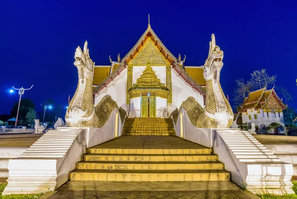 Província Nan Tailândia Abr 2014 Wat Phumin Templo Tradicional Tailandês — Fotografia de Stock