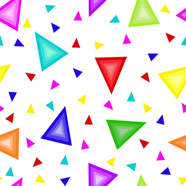 Triangles multicolores — Image vectorielle