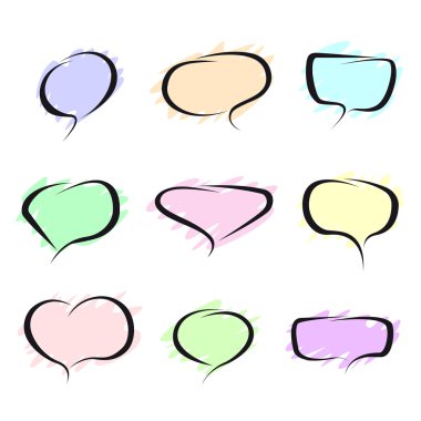 Konuşma baloncukları dizisi