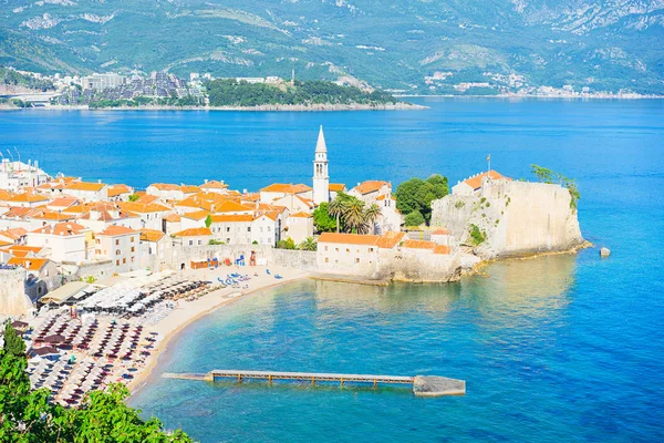 Budva casco antiguo — Foto de Stock