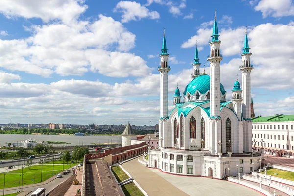 Lanskap dengan Masjid Kazan Stok Gambar