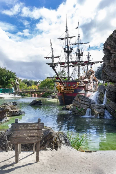 Baia dei pirati a Disneyland Foto Stock Royalty Free